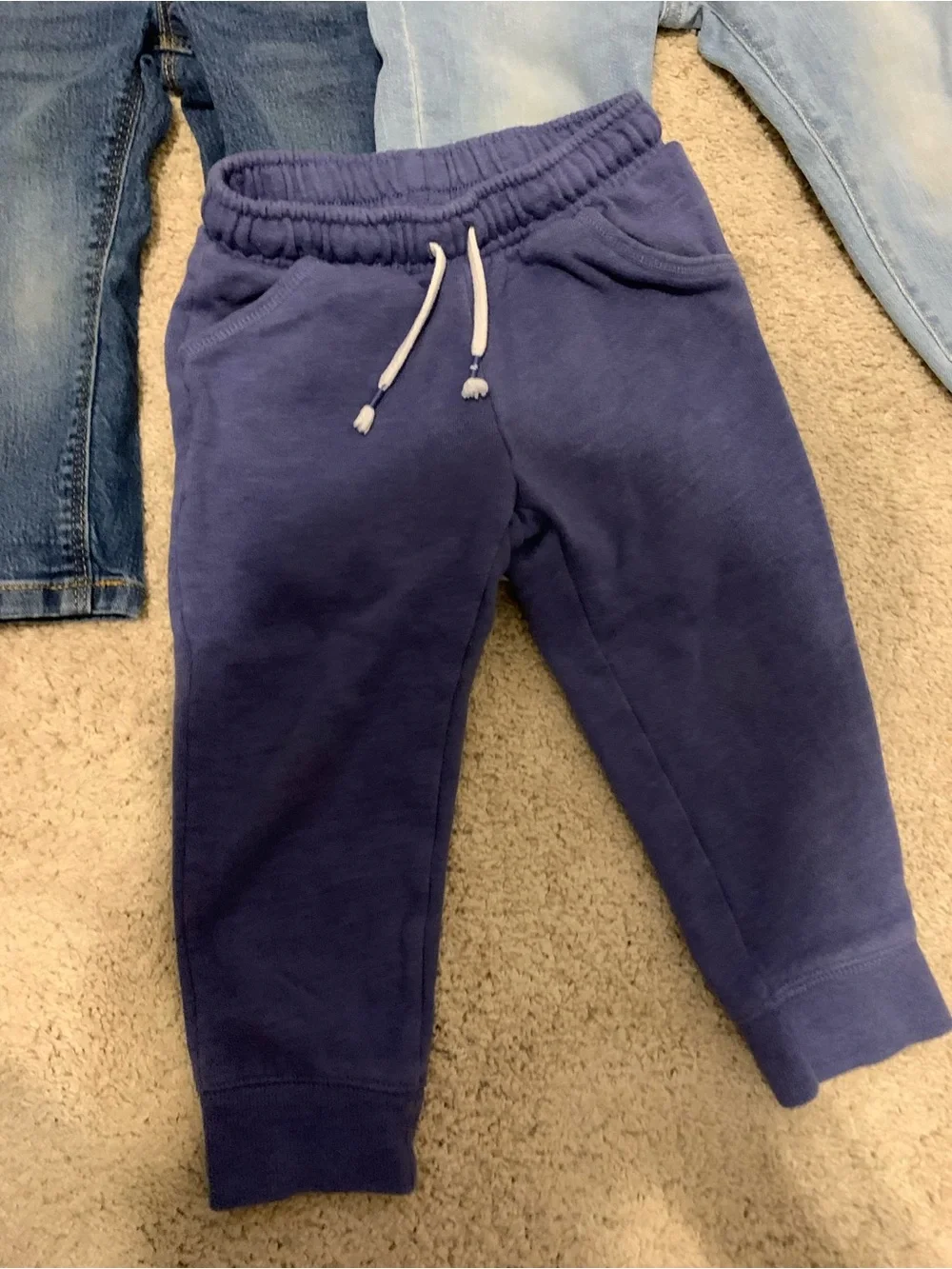 Girls 2T Pants Bundle Lot Jeans Sweatpants Toddler EUC